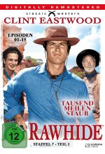 Rawhide - Tausend Meilen Staub - Season 7.1  [4 DVDs] DVD-Cover