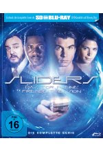 Sliders - Das Tor in eine fremde Dimension - Die komplette Serie - Mediabook  (SD on Blu-ray) [LE] [4 BRs] Blu-ray-Cover