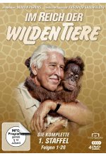 Im Reich der wilden Tiere - Die kompl. 1.St./Folgen 1-26  [4 DVDs] DVD-Cover