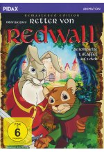Retter von Redwall, Staffel 1 - Remastered Edition / Die komplette 1. Staffel nach der erfolgreichen Buchklassikerreihe DVD-Cover