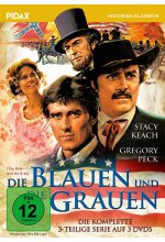 Die Blauen und die Grauen (The Blue and the Gray) / Der komplette Dreiteiler mit Gregory Peck und Stacey Keach (Pidax Hi DVD-Cover