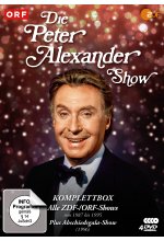 Die Peter Alexander Show - Komplettbox (Alle ZDF-Shows von 1987-1995 plus Abschiedsgala) - Fernsehjuwelen  [4 DVDs] DVD-Cover