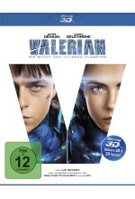 Valerian - Die Stadt der tausend Planeten (inkl. 2D-Version) Blu-ray 3D-Cover