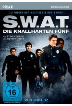 Die knallharten Fünf, Vol. 2 (S.W.A.T.) / Weitere 12 Folgen der Kult-Serie (Pidax Serien-Klassiker)  [3 DVDs] DVD-Cover