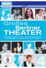 Großes Berliner Theater - Teil 4: Hommage an starke Frauen - große Schauspielerinnen: Drei Schwestern/Der Menschenhasser DVD-Cover