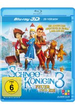 Die Schneekönigin 3 - Feuer und Eis  (inkl. 2D-Version) Blu-ray 3D-Cover