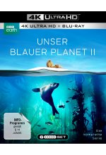 UNSER BLAUER PLANET II - Die komplette ungeschnittene Serie zur ARD-Reihe Der blaue Planet  (3 Blu-ray-4K Ultra HD + 3 Cover