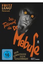 Das Testament des Dr. Mabuse - Limitiertes Mediabook. Restaurierte Fassung  <br>(+ DVD) Blu-ray-Cover