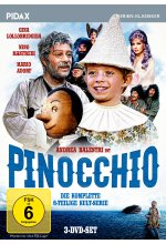 Pinocchio / Die komplette 6-teilige Kult-Serie mit Starbesetzung (Pidax Serien-Klassiker)  [3 DVDs] DVD-Cover