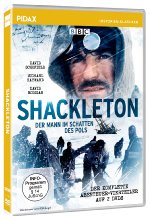 Shackleton - Der Mann im Schatten des Pols / Der komplette Abenteuer-Vierteiler um den Polarforscher (Pidax Historien-Kl DVD-Cover