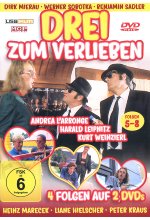 Drei zum Verlieben - Folgen 5-8  [2 DVDs] DVD-Cover