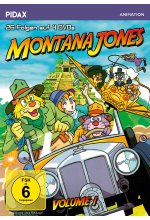 Montana Jones, Vol. 1 / Die ersten 26 Folgen der erfolgreichen Anime-Serie (Pidax Animation)  [4 DVDs] DVD-Cover