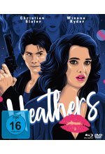Heathers (Mediabook, 1 Blu-ray + 1 DVD + 1 Bonus-Blu-ray) Blu-ray-Cover