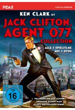 Jack Clifton, Agent 077 - Collection / Alle 3 Kultfilme mit Ken Clark (Pidax Film-Klassiker)  [3 DVDs] DVD-Cover