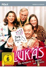 Lukas, Staffel 3 / Weitere 12 Folgen der Comedyserie mit Dirk Bach (Pidax Serien-Klassiker)  [2 DVDs] DVD-Cover