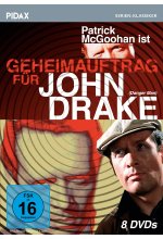 Geheimauftrag für John Drake (Danger Man) / 39 Folgen der kultigen Agentenserie mit Patrick McGoohan  [8 DVDs] DVD-Cover