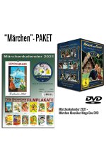 Märchenkalender 2021 (DIN A3) + 11 Märchen-DVDs DVD-Cover