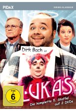 Lukas, Staffel 5 / Die letzten 13 Folgen der Comedyserie mit Dirk Bach (Pidax Serien-Klassiker)  [2 DVDs] DVD-Cover