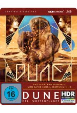 Dune - Der Wüstenplanet  (4K Ultra HD) (+ Blu-ray 2D) (+ Bonus-Blu-ray) Cover