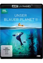 UNSER BLAUER PLANET II - Die komplette ungekürzte Serie zur ARD-Reihe Der blaue Planet  (4K Ultra HD9 [3 BRs] Cover