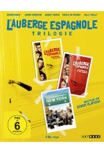 L'Auberge espagnole - Die Trilogie  [3 BRs] Blu-ray-Cover