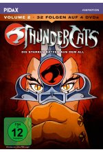 ThunderCats - Die starken Katzen aus dem All, Vol. 2 / Weitere 32 Folgen der Kult-Serie (Pidax Animation) [4 DVDs] DVD-Cover