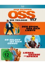 OSS 117 - Die Trilogie  [3 BRs] Blu-ray-Cover