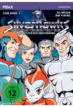 Silverhawks - Die Retter des Universums, Vol. 1 / Die ersten 32 Folgen der Kult-Serie (Pidax Animation)  [4 DVDs] DVD-Cover