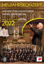 Neujahrskonzert 2022/ New Year's Concert 2022 - Wiener Philharmoniker / Daniel Barenboim DVD-Cover