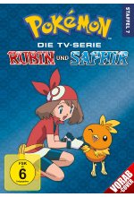 Pokémon - Die TV-Serie: Rubin und Saphir - Staffel 7  [6 DVDs] DVD-Cover