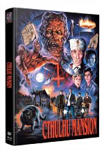 Cthuhlu Mansion - Wattiertes Mediabook - Limitiert auf 333 Stück (+ 2 Bonus-DVDs mit weiteren Horrorfilmen) Blu-ray-Cover