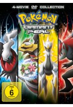 Pokémon: Diamant und Perl - Movie Collection (4 Filme)  [4 DVDs] DVD-Cover