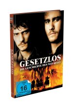 GESETZLOS - Die Geschichte des Ned Kelly - 2-Disc Mediabook - Cover A - Limited 333 Edition  (Blu-ray + DVD) Blu-ray-Cover