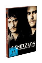 GESETZLOS - Die Geschichte des Ned Kelly - 2-Disc Mediabook - Cover C - Limited 333 Edition  (Blu-ray + DVD) Blu-ray-Cover