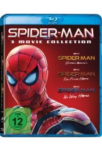 Spider-Man - Homecoming, Far From Home, No Way Home - HOME BUNDLE  [3 BRs] Blu-ray-Cover
