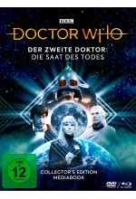 Doctor Who: Der Zweite Doktor - Die Saat des Todes (Mediabook Edition, DVD & Blu-ray Combo) (+ Bonus-DVD) LTD. Blu-ray-Cover