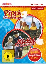 Pippi Langstrumpf & Michel aus Lönneberga - Spielfilm Box  [7 DVDs] DVD-Cover
