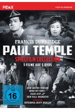 Francis Durbridge: Paul Temple Spielfilm-Collection / Fünf britische Kinofilme nach Francis Durbridge mit umfassendem Bo DVD-Cover