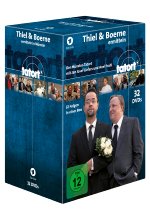 Tatort - Kommissar Thiel & Boerne ermitteln in Münster (32 Fälle) LTD.  [32 DVDs] DVD-Cover