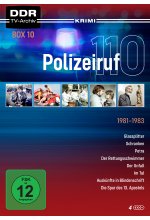 Polizeiruf 110 - Box 10 (DDR TV-Archiv) mit Sammelrücken  [4 DVDs] DVD-Cover