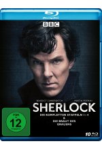 Sherlock - Die komplette Serie: Staffeln 1-4 & Die Braut des Grauens auf 10 BDs LTD.  [10 BRs] Blu-ray-Cover