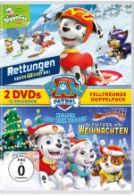 Paw Patrol - Rettungen im Winter & Paw Patrol - Die Paw Patrol rettet Weihnachten  [2 DVDs] DVD-Cover