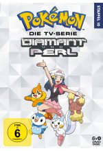 Pokémon - Die TV-Serie: Diamant und Perl - Staffel 10  [6 DVDs] DVD-Cover