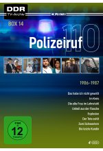 Polizeiruf 110 - Box 14  - mit Sammelrücken (DDR TV-Archiv)  [4 DVDs] DVD-Cover