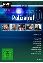 Polizeiruf 110 - Box 16 (DDR TV-Archiv) mit Sammelrücken  [4 DVDs] DVD-Cover