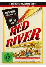 Red River - Panik am roten Fluss - 3-Disc Limited Collector's Edition im Mediabook  (Blu-ray + Bonus-Blu-ray + DVD) Blu-ray-Cover