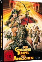 Der goldene Tempel der Amazonen - Uncut Fassung (Limited Mediabook, in HD neu abgetastet, Blu-ray+DVD+Booklet) Blu-ray-Cover