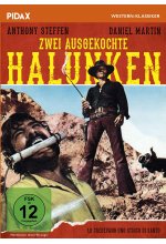 Zwei ausgekochte Halunken (La caza del oro) / Explosiver Italowestern mit zwei der größten Stars des Genres (Pidax Weste DVD-Cover