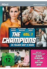 The Champions, Vol.  1 / Die ersten 15 Folgen der preisgekrönten Sci-Fi-Agentenserie (Pidax Serien-Klassiker)  [4 DVDs] DVD-Cover