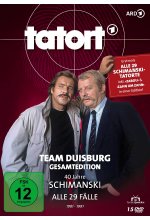 Tatort Duisburg - 40 Jahre Schimanski - Gesamtedition: Alle 29 Folgen inkl. Zahn um Zahn und Zabou (Fernsehjuwelen) DVD-Cover